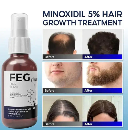 FEG PLUS Hair Growth Spray | 100% ORIGNAL