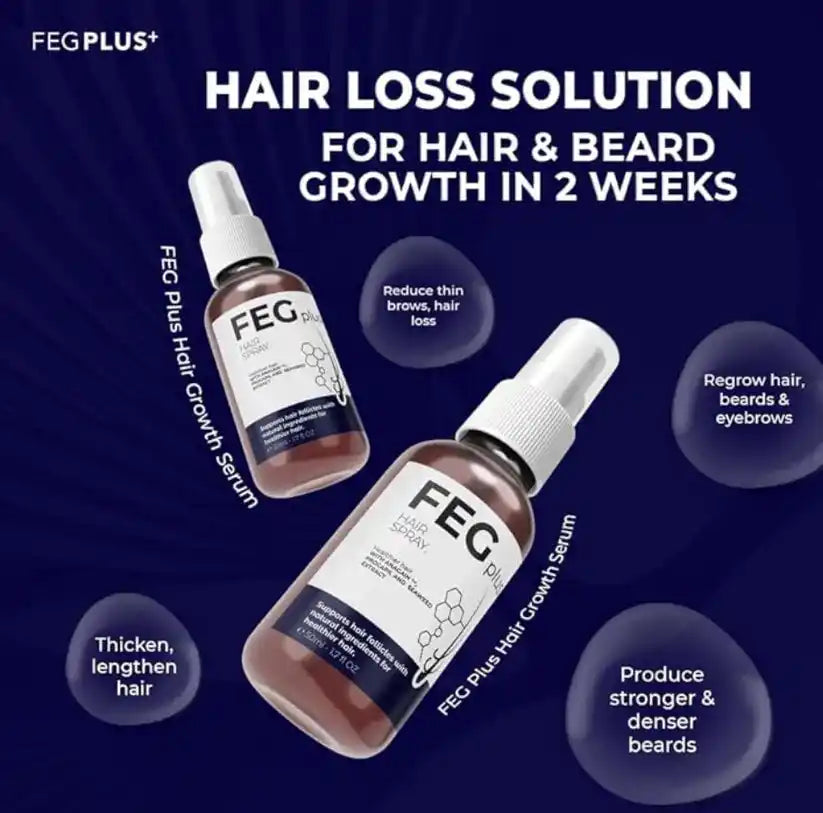 FEG PLUS Hair Growth Spray | 100% ORIGNAL