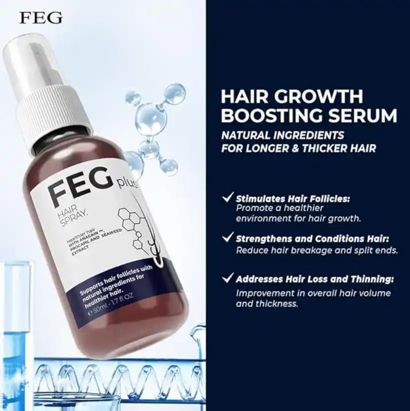 FEG PLUS Hair Growth Spray | 100% ORIGNAL
