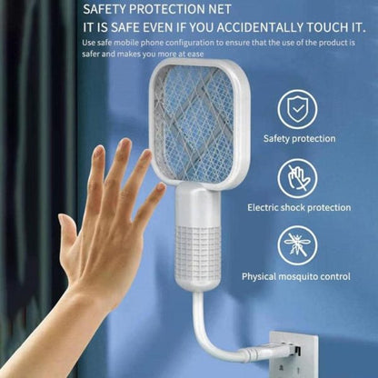 Mini Usb Electric Mosquito Racket, Rechargeable Summer Fly Swatters Trap,