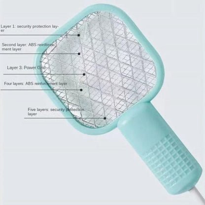 Mini Usb Electric Mosquito Racket, Rechargeable Summer Fly Swatters Trap,